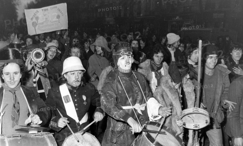 Annual demonstration for Labor Day, Paris, 1973