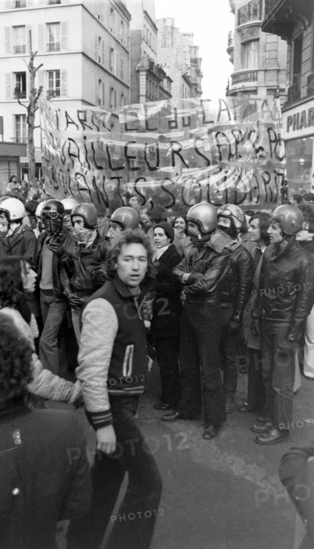 Manifestation du 1er mai 1973 à Paris