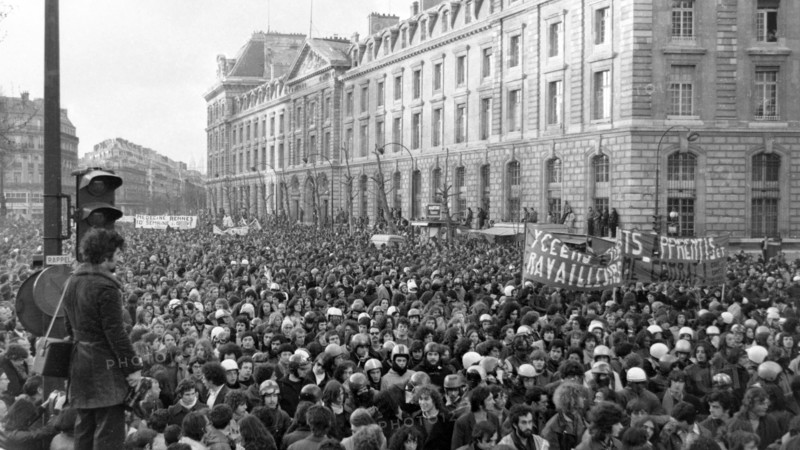 Manifestation du 1er mai 1973 à Paris