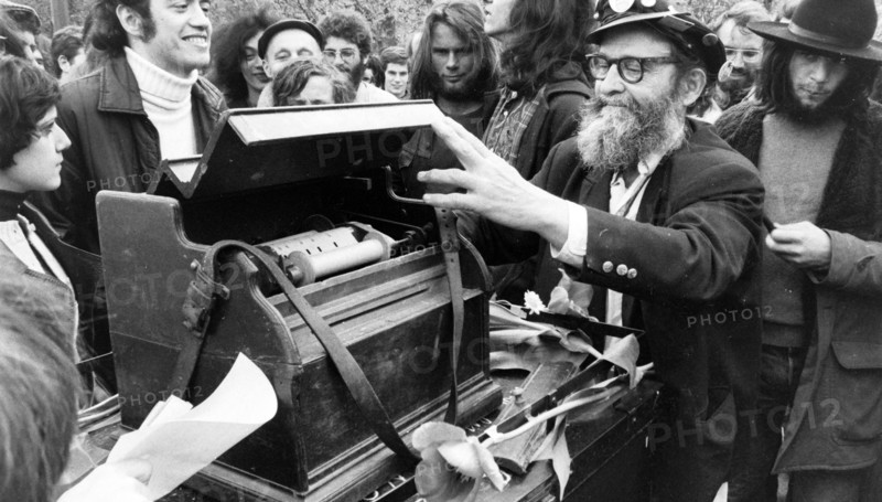 Anti-nuclear demonstration, Paris, 1973
