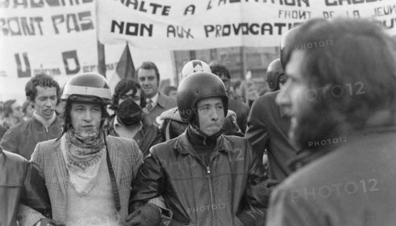 Demonstration of Ordre Nouveau activists, Paris, 1973
