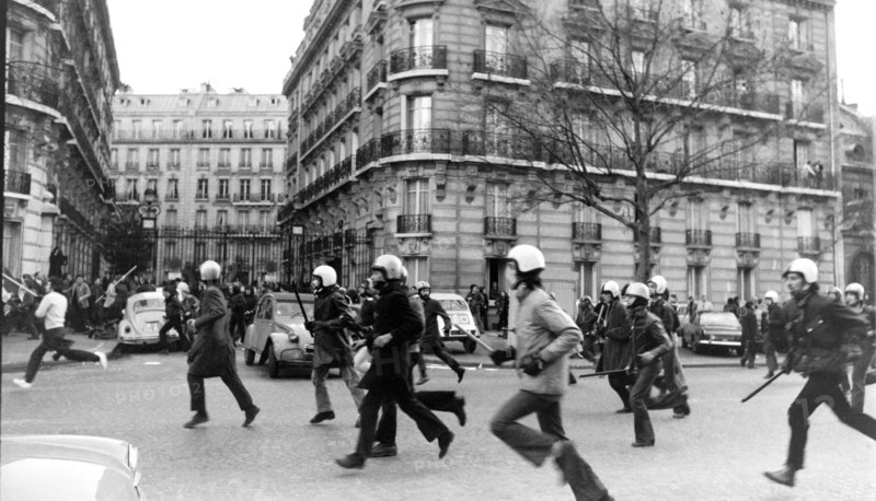 Demonstration of Ordre Nouveau activists, Paris, 1973