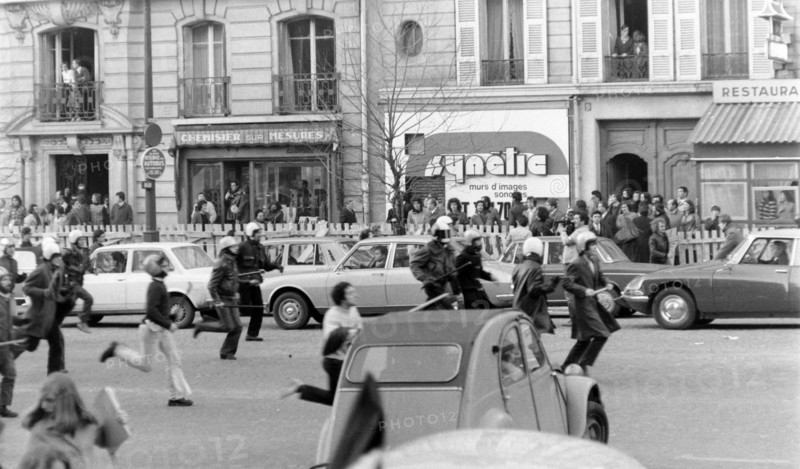 Demonstration of Ordre Nouveau activists, Paris, 1973