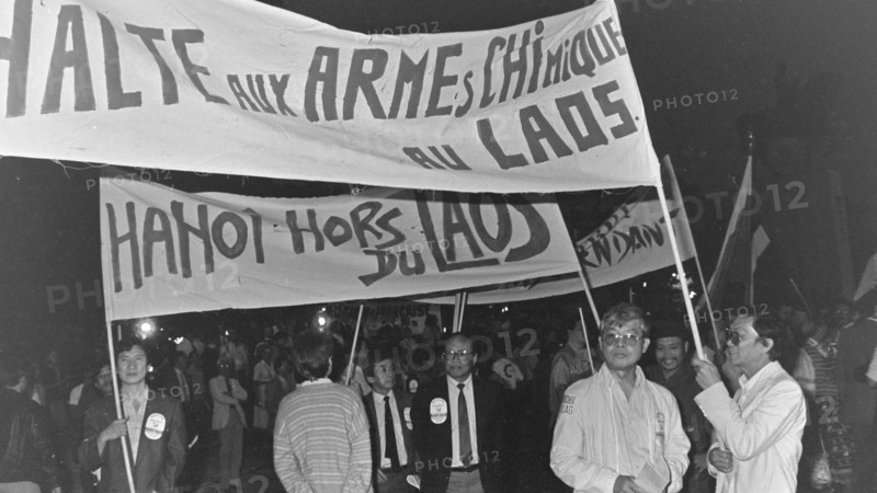 Manifestation anti-Gorbatchev, Paris, 1985
