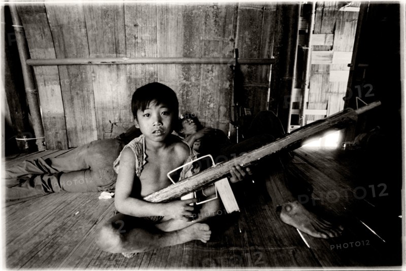 Ethnic Karen guerrilla in Myanmar