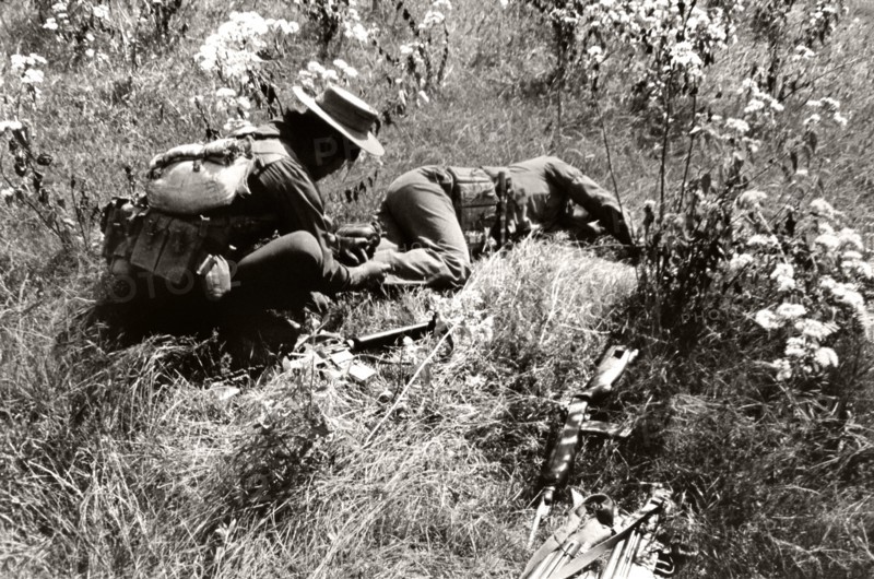 Ethnic Karen guerrilla in Myanmar
