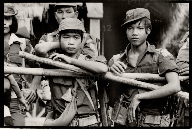 Ethnic Karen guerrilla in Myanmar