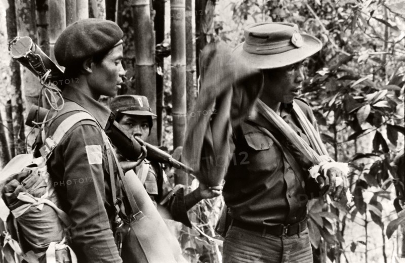 Ethnic Karen guerrilla in Myanmar