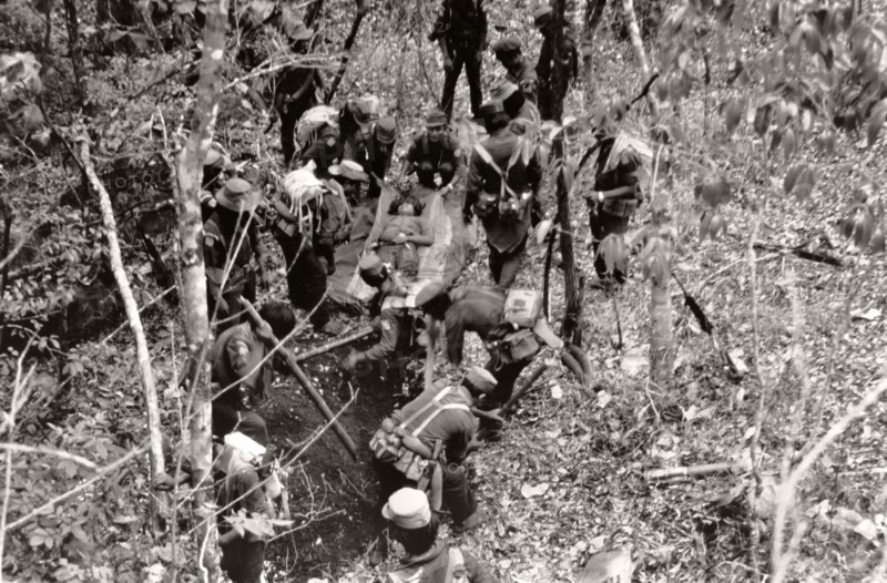 Ethnic Karen guerrilla in Myanmar