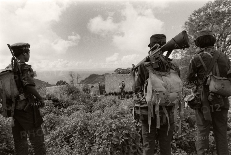 Ethnic Karen guerrilla in Myanmar