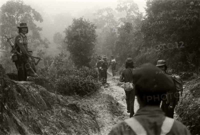 Ethnic Karen guerrilla in Myanmar