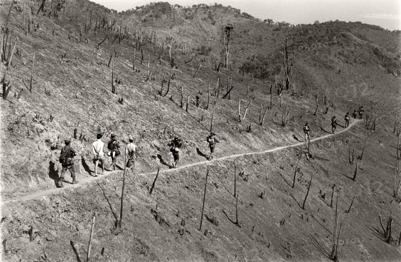 Ethnic Karen guerrilla in Myanmar