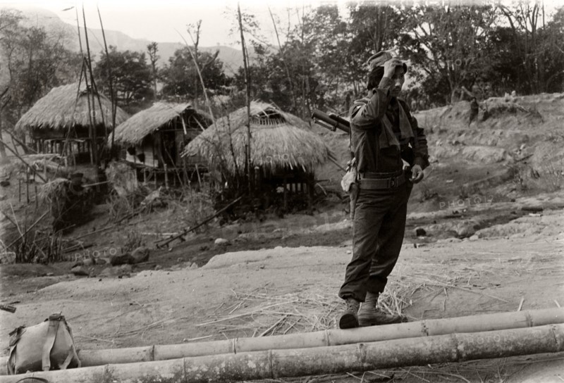 Ethnic Karen guerrilla in Myanmar