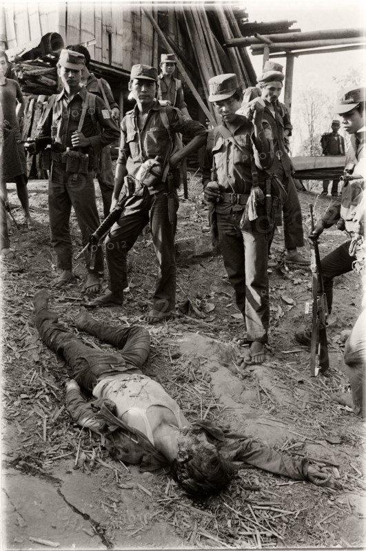 Ethnic Karen guerrilla in Myanmar