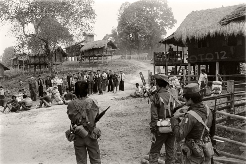 Ethnic Karen guerrilla in Myanmar