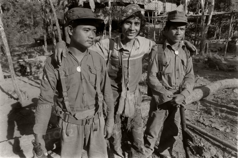 Ethnic Karen guerrilla in Myanmar