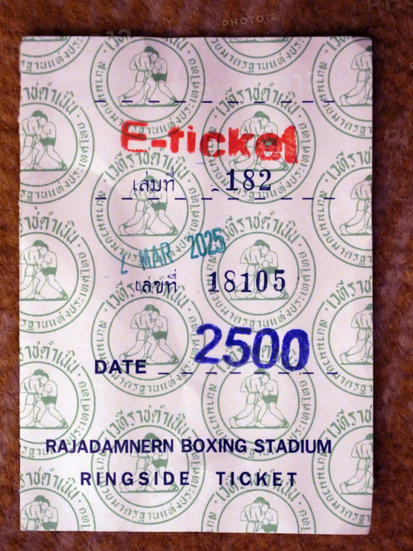 THAILANDE-MUAY THAI