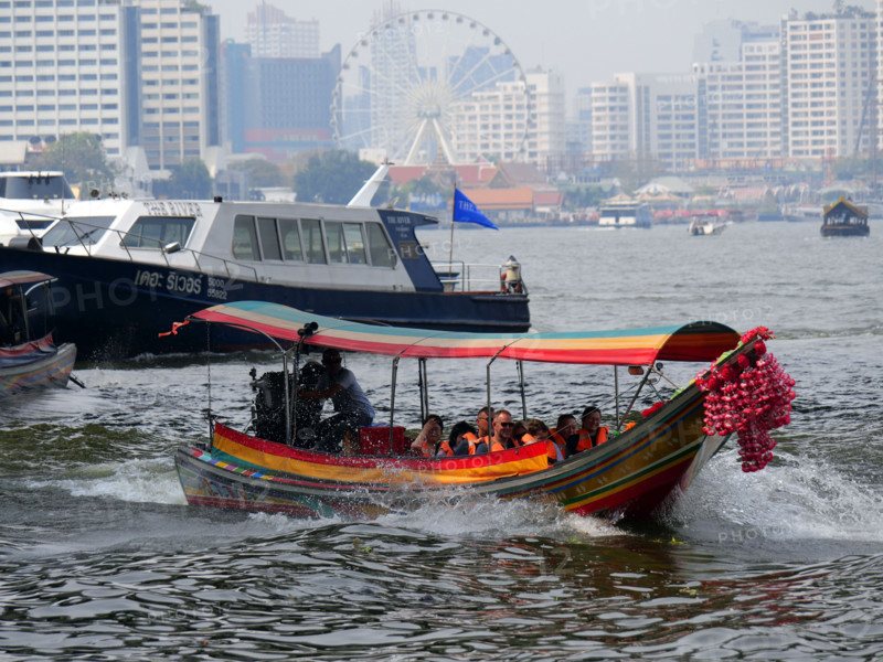 Thaïlande, Bangkok, fleuve Chao Phraya