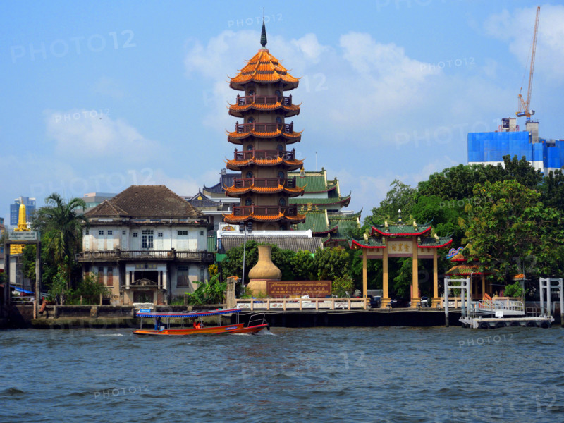 Thaïlande, Bangkok, fleuve Chao Phraya