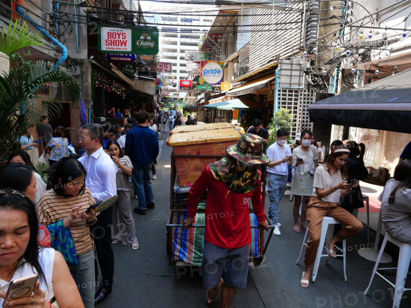 THAILANDE-SOCIÉTÉ-SCENES DE RUES