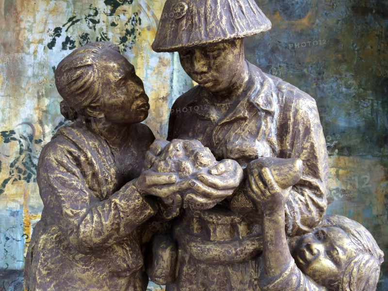 VIETNAM-CULTURE-MUSEE-SCULPTURE