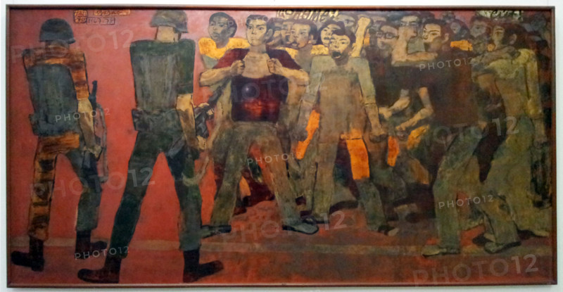 VIETNAM-CULTURE-MUSEE-PEINTURE