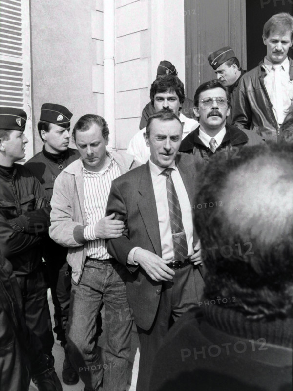 Manifestation à Clichy-sous-Bois, en 1989