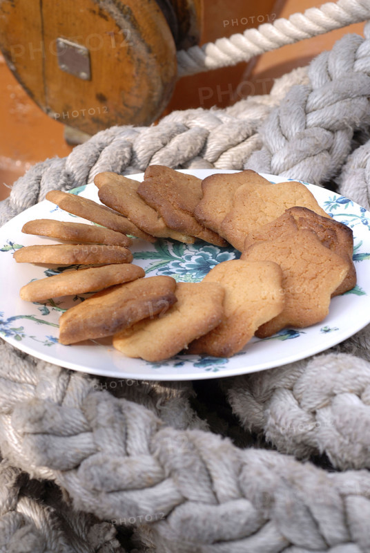 Menu Yachting : petits sablés