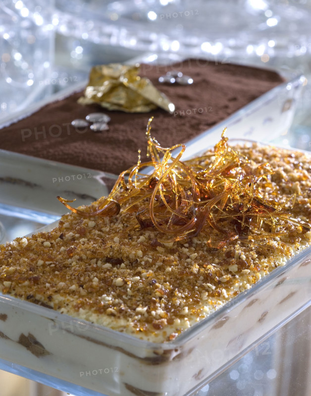 Repas de Noël en strass : tiramisu