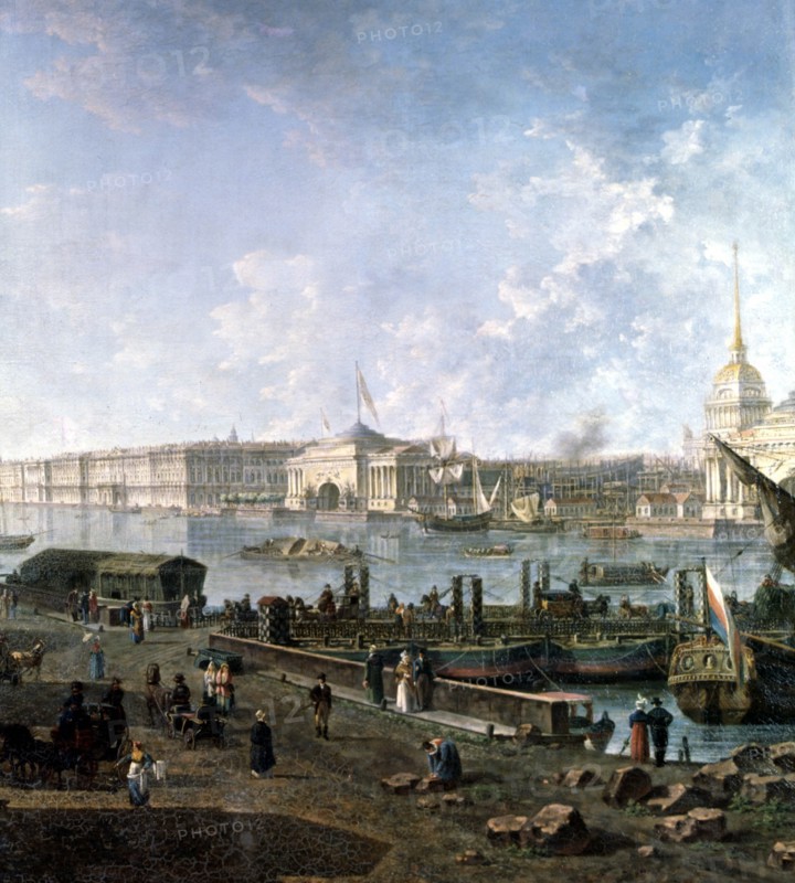 Alexeïev, Vue de Saint-Petersbourg