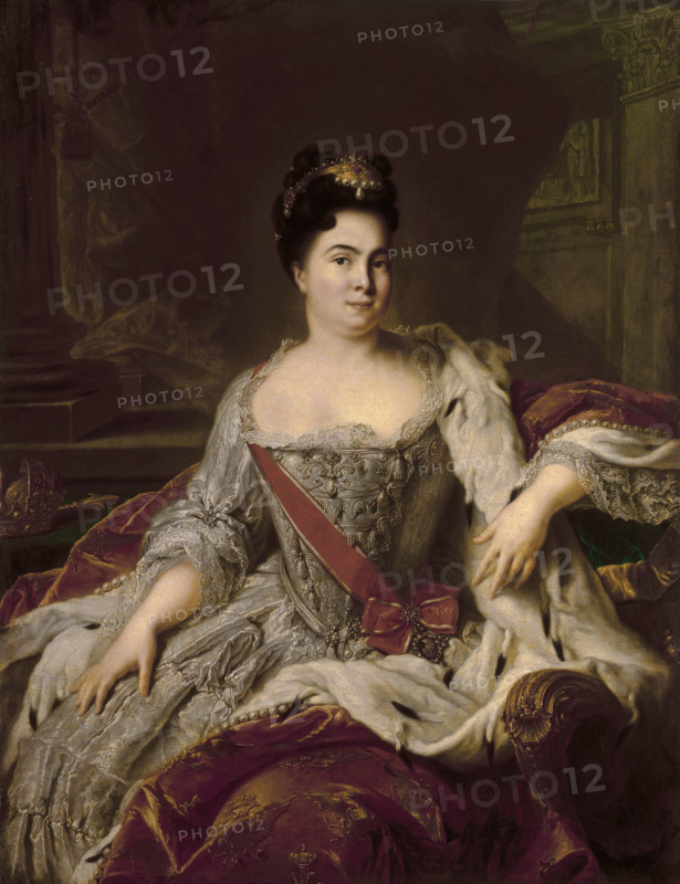 Catherine Ière de Russie, par Nattier
