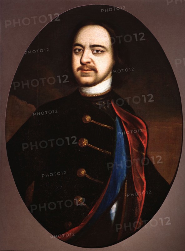 Portrait de Pierre le Grand jeune