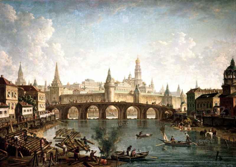 Vue de Moscou