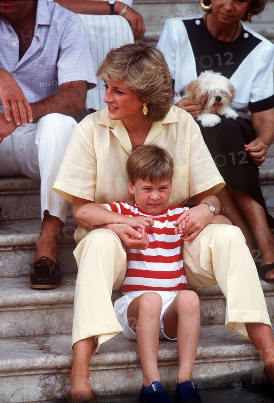 Princesse Diana et prince William