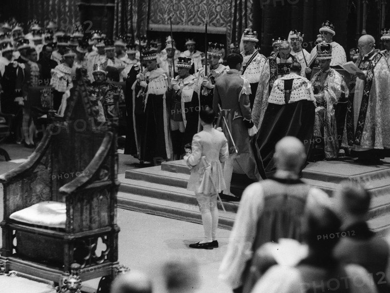 La couronnement du roi George VI en 1937