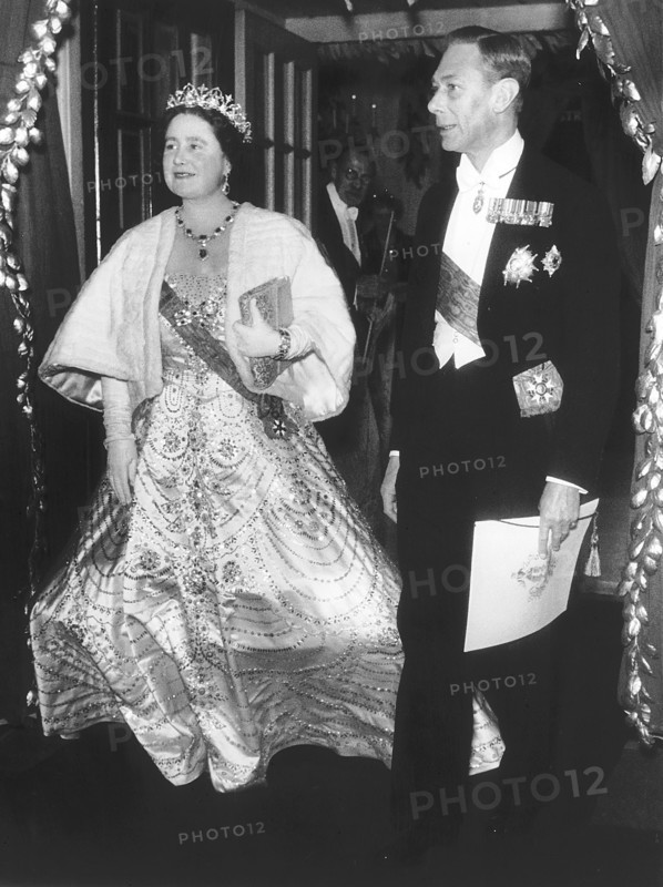 Le roi George VI et la reine Elizabeth