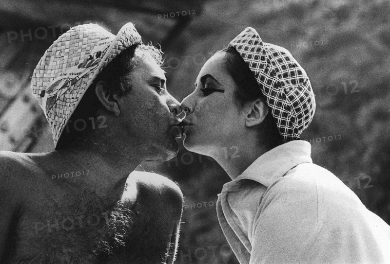Elizabeth Taylor et Richard Burton