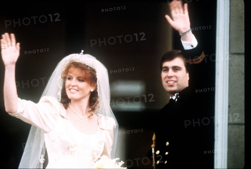 Mariage du prince Andrew et de Sarah Ferguson