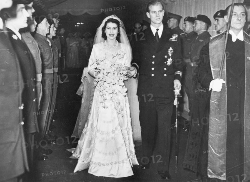 Mariage de la princesse Elisabeth et du Prince Philip Mountbatten