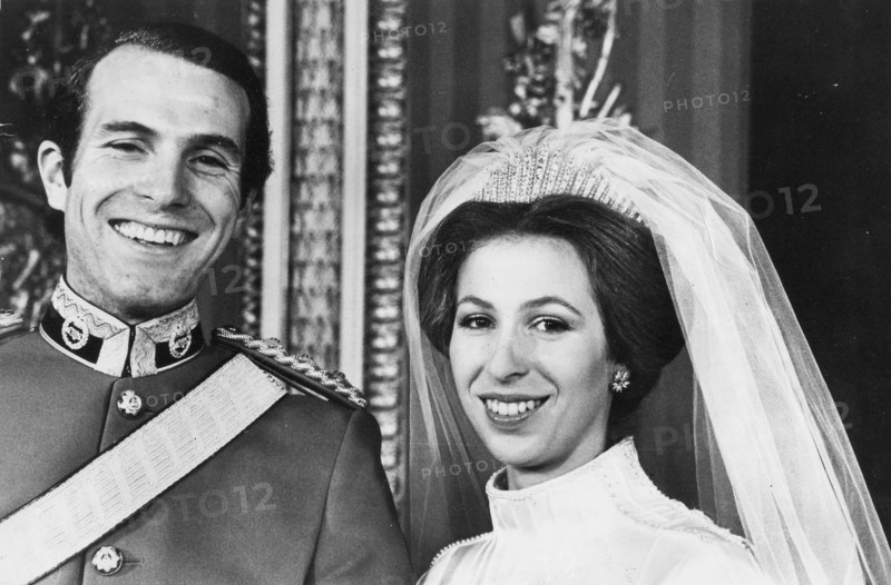 Mariage de la princesse Anne et du capitaine Mark Philips