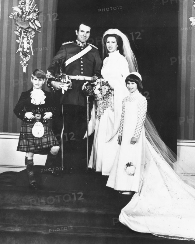 Mariage de la princesse Anne et du capitaine Mark Philips