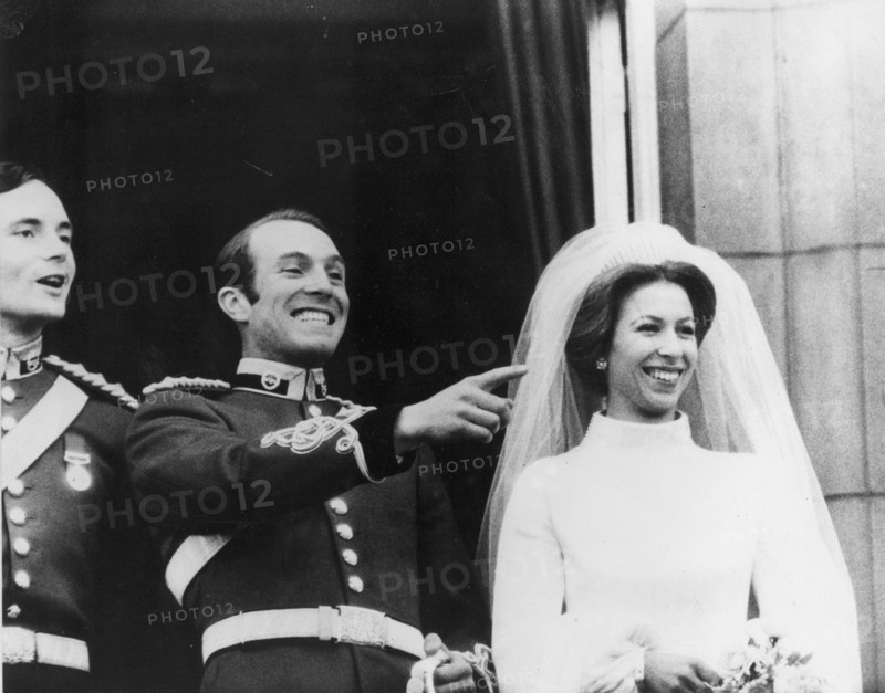 Mariage de la princesse Anne et du capitaine Mark Philips