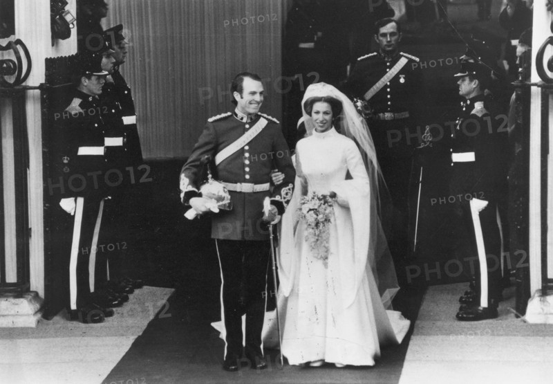 Mariage de la princesse Anne et du capitaine Mark Philips