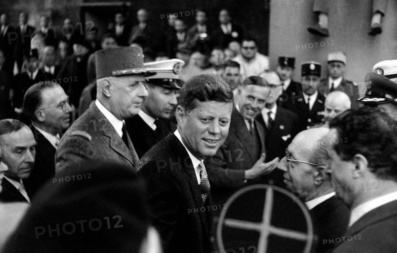 Charles de Gaulle et John F. Kennedy