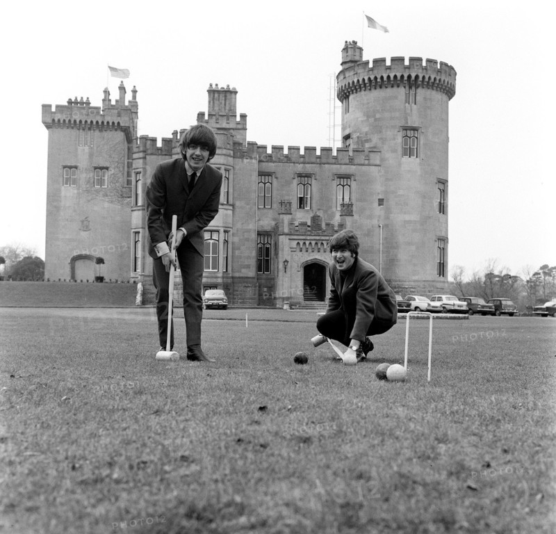 John Lennon et George Harrison