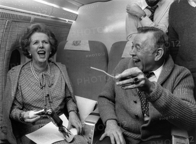 Margaret Thatcher et Charles Price
