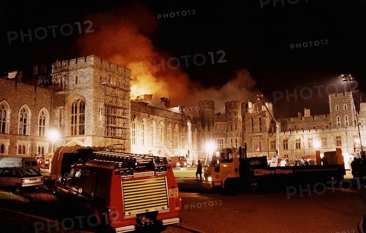 Incendie du château de Windsor en 1992
