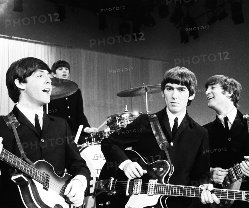 Les Beatles sur le plateau du Ed Sullivan Show