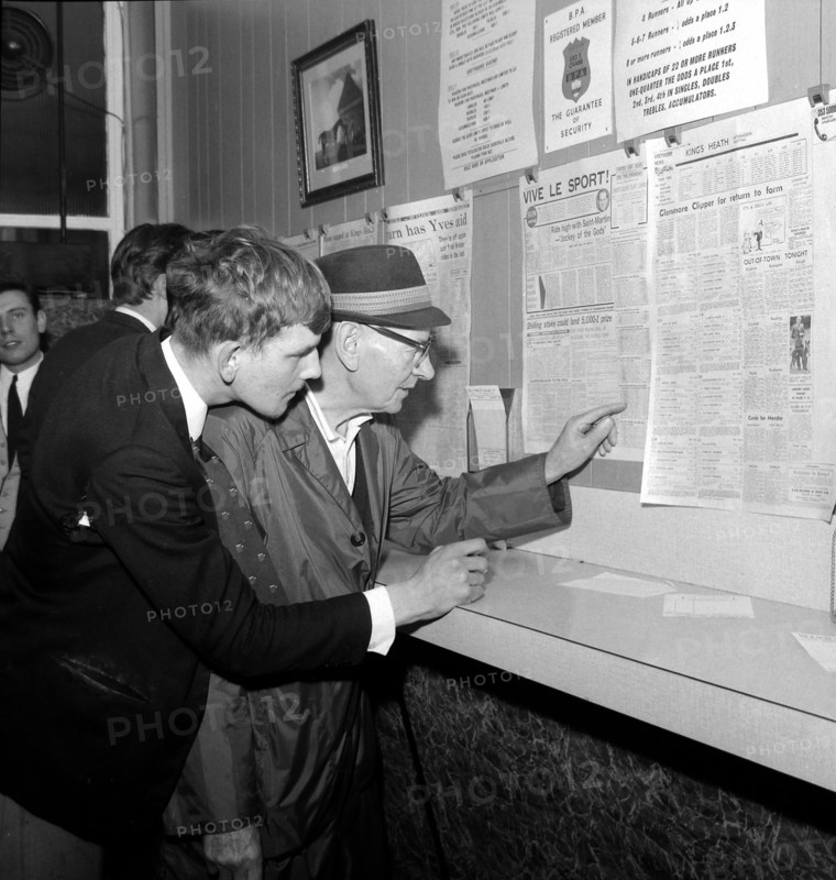 Bureau des paris en Angleterre