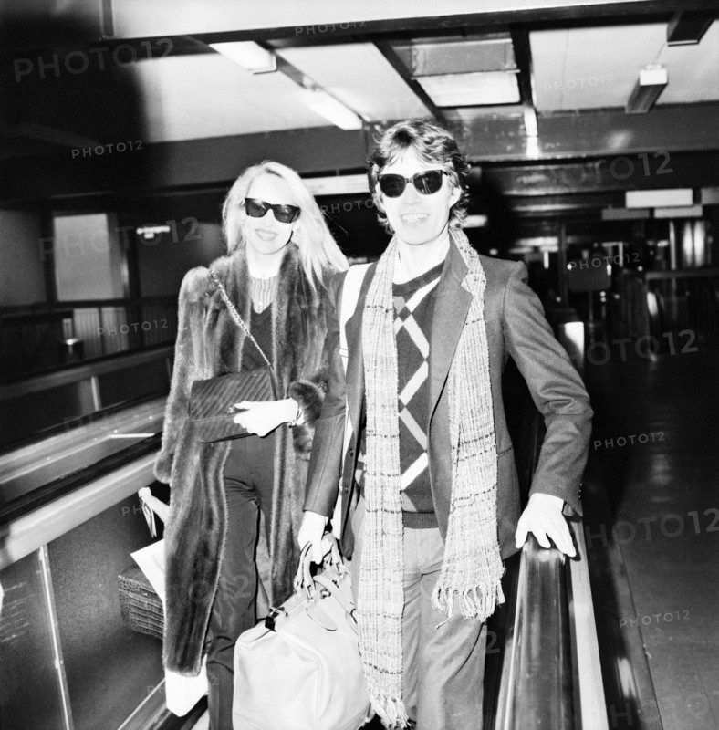 Mick Jagger et Jerry Hall